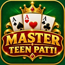 Master Teen Patti logo with a crown and three aces